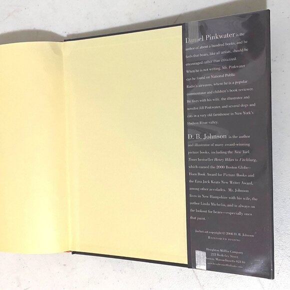 Animal Hardcover Picture Book Lot of 3 Bear Skunk Badger Anthropomorphic Kids - Picture 13 of 13